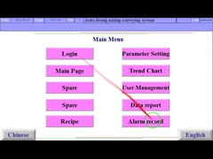 SPC/LVT/WPC ফ্লোর এক্সট্রুশন লাইন মিক্সিং সিস্টেমের জন্য পিভিসি অটো কম্পাউন্ডিং সিস্টেম
