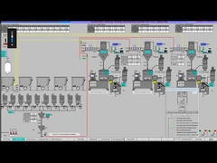 SPC মেঝে উত্পাদন লাইনের জন্য স্বয়ংক্রিয় ফিডিং ওজন মিশ্রন পরিবাহিত সিস্টেম